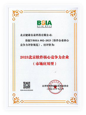 健康有益荣誉资质证书94